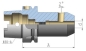 Preview: Spannfutter Whistle Notch DIN6359 HSK 32Ax10x80