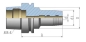 Preview: Hydraulikfutter kurz, schlank HSK 40Ex08x70