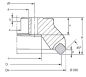 Preview: Planaufsteckfräser 45° SEKN1203 Ø 160 mm Z=7