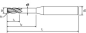 Preview: M501-0,4R0,05x5 MG10