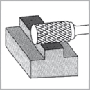 HM-Frässtift ZYA 0  S6 8X65