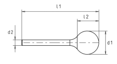 HM-Frässtift KUD 3  S3    6X35