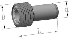 Kühlmittelübergabeeinheit HSK100A x M24