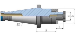 Kombi-Aufsteckfräsdorn DIN 6358 SK50 DIN2080x16x55