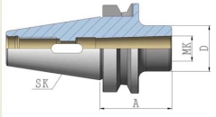 Zwischenhülse DIN6383 SK30 JIS B 6339 (MAS-BT) ADxMK1x45