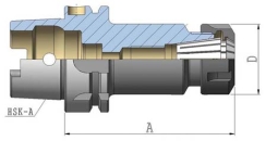 Spannzangenfutter ER HSK 100Ax160xER40