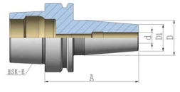 Schrumpffutter 4,5° HSK 50Ex20x100 für HM Schäfte h6