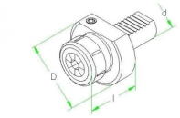 E3 Spannzangenfutter OZ D 40x OZ462 x75