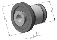 Einsatz ohne Rutschkupplung M10 10x8,0