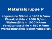 TCMT16T308-C25 NC3215 Stahl (P)