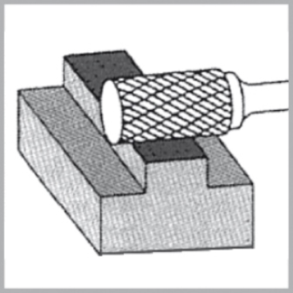 HM-Frässtift ZYA 3  S6 6X50