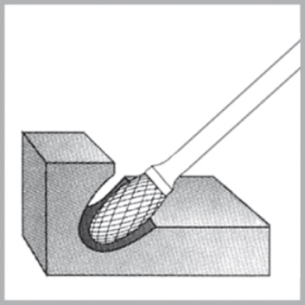 HM-Frässtift TRE 3  S3    3X38