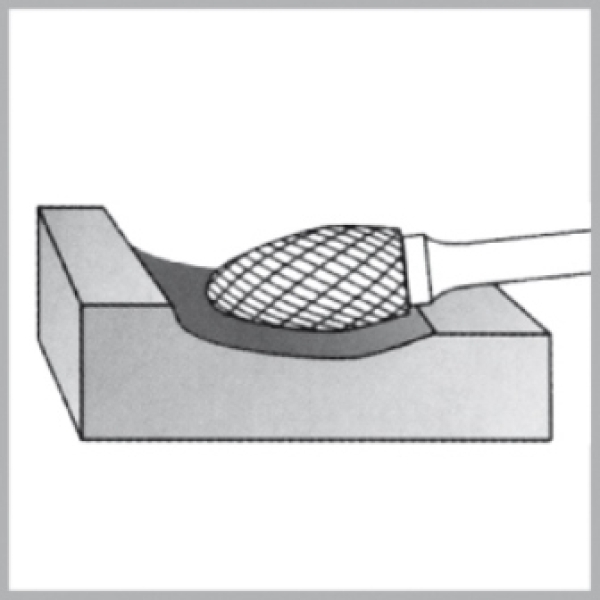 HM-Frässtift B 4 S6  10X70