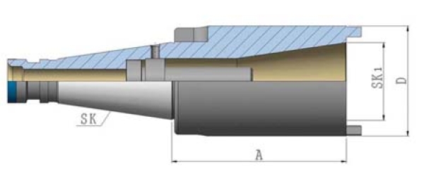 Reduzierhülse SK40 DIN2080xSK30 DIN2080x50