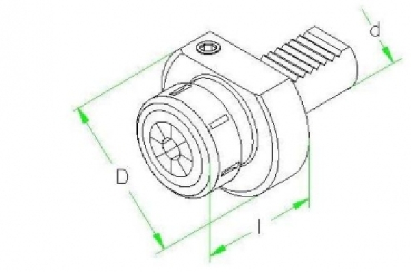 E3 Spannzangenfutter OZ D 20x OZ415 x57