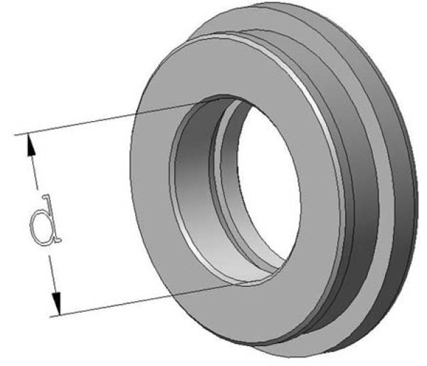 Dichtscheiben 10,0mm für OZ-16 Spannmutter