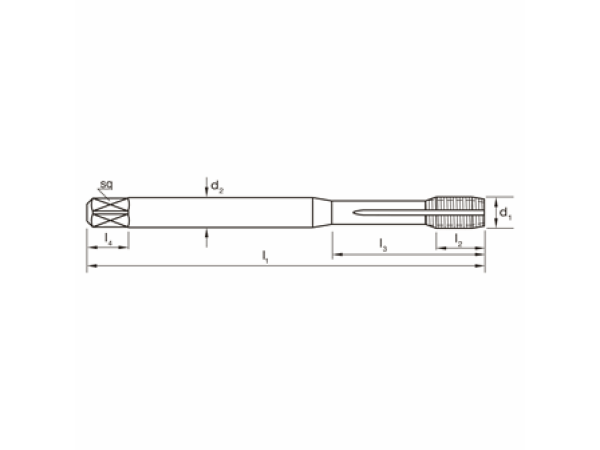 SPM TiAlN GWF DIN2174 Metrisch M2 Typ RLC UNI