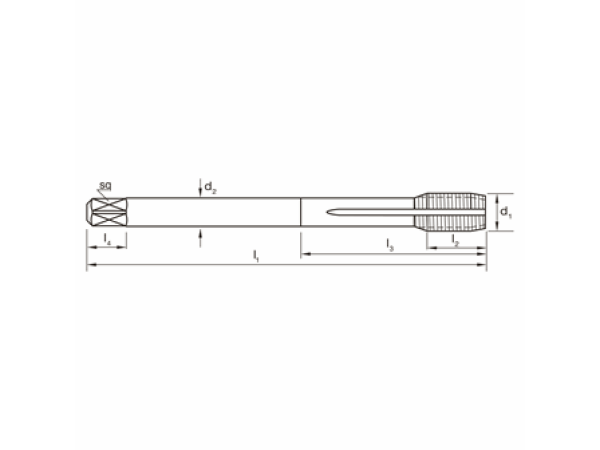 SPM TiAlN GWF DIN2174 Metrisch M14 Typ RLC UNI