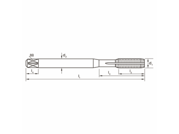 HSSE CrN GWF DIN2174 Metrisch M3 Typ RLC Cu